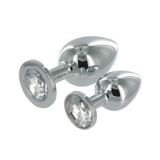 Bejeweled Steel Plug