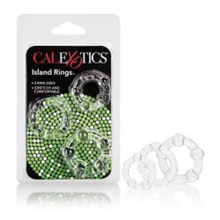 calExotics Island Rings -Clear