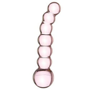 rock plus glass inc Pink Glass Bubble Chain