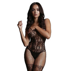 Lace & Fishnet Bodystocking