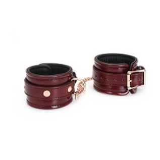 liebe seele canada Wine Red Hand Cuffs with Chain