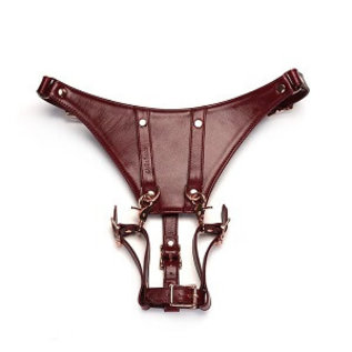 liebe seele canada Wine Red Forced Orgasm Harness