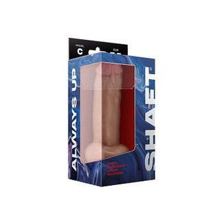 Shaft 7.5" Curved Dildo