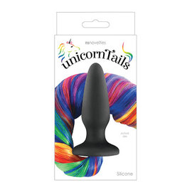 Unicorn Tail Butt Plug -Rainbow