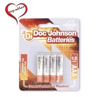 AAA Alkaline Battery 4 Pack Doc Johnson