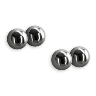 Gunmetal Magnetic Nipple Clamp Balls