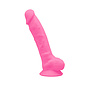 SilexD Glow-in-the-Dark Pink 7" Dildo