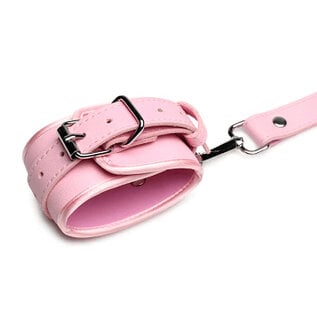 Bondage Harness with Bows -Pink