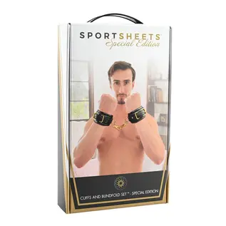 sportsheets canada Special Edition Cuffs with Blindfold