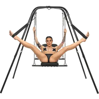 master series Throne Adjustable Sex Sling with Stand