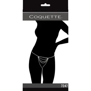 coquette canada Crotchless Chain G-String