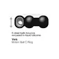 Vers Steel Motion Balls Ring