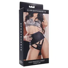 sportsheets canada High Waisted Corset Strap-On Harness