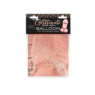 Glitterati 3ft Mylar Penis Balloon