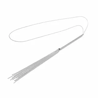 Bijoux Indiscrets Magnifique Chain Necklace Whip -Silver