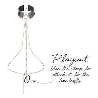 Bijoux Indiscrets Desir Metallique Collar -Black