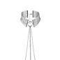 Bijoux Indiscrets Desir Metallique Collar -Silver