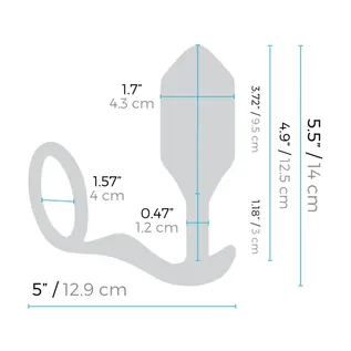 b-vibe canada B-Vibe Vibrating Snug & Tug XL