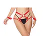 Harness & Cuffs Set -Red