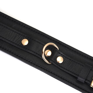 liebe seele canada Dark Secret Black Wrist Cuffs with Chain