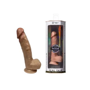 SilexD Premium Real Skin 8" Dildo