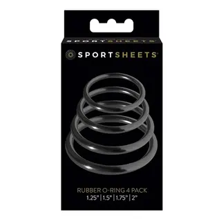 sportsheets canada Rubber O-Rings 4 Pack