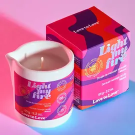 Love to Love Light My Fire Candle -Monoi