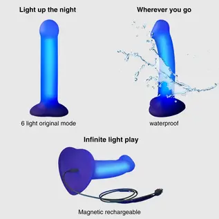 strap-on-me canada Glow-Led Dildo