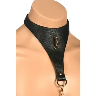 master series Captivate Collar with Body Chain