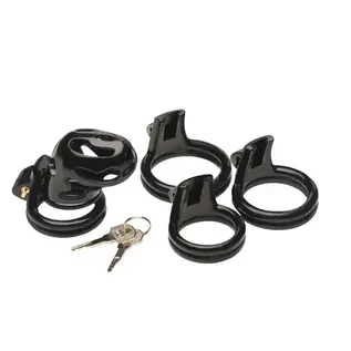 master series Hard Stop Double Ring Chastity Cage