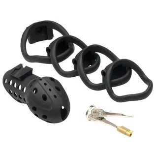 master series Lock Down Chastity Cage