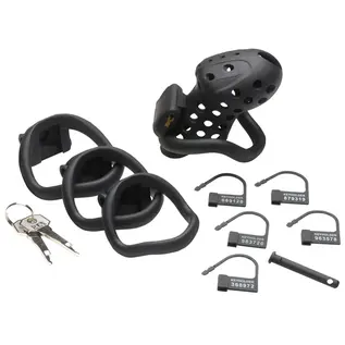 master series Lock Down Chastity Cage