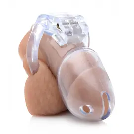 master series Clear Captor Chastity Cage