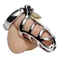 master series Detained Stainless Steel Chastity Cage