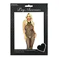 leg avenue Seamless Fishnet High Neck Halter Bodystocking
