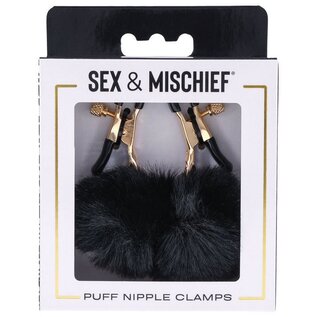 sportsheets canada Puff Nipple Clamps -Black