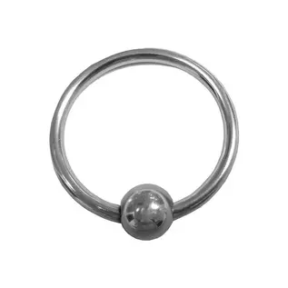 Rouge UK Kink Stainless Steel Glans Ring with Pressure Point Ball