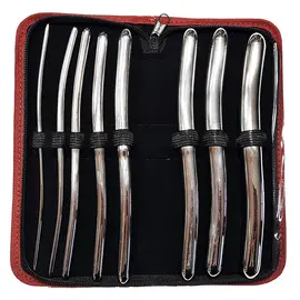 Rouge UK Kink Stainless Steel Hegar 8 In Urethra Sounds