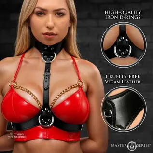 master series Vixen Female Chest Harness