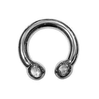 Rouge UK Kink Stainless Steel Horse Shoe Cock Ring