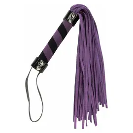 Punishment 18" Suede Flogger
