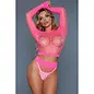 BeWicked Canada Play with Me Bodystocking -Hot Pink