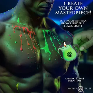 master series Blacklight Wax Play Pitchers