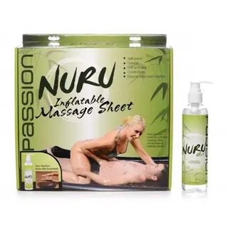 Nuru Inflatable Massage Sheet & Gel Kit
