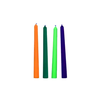 master series UV Blacklight Reactive Drip Candles 4 Pack