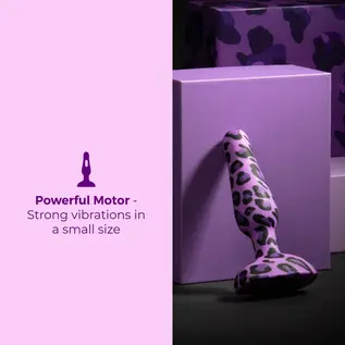 b-vibe canada B-Vibe Novice Plug -Leopard