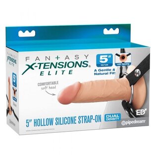 X-Tensions Elite Hollow Strap-On -5"