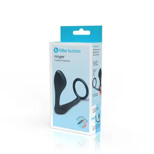 b-vibe canada Ringer Cock-Ring & Plug