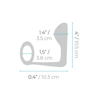 b-vibe canada Ringer Cock-Ring & Plug