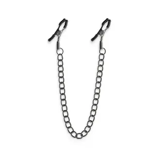 Gunmetal Link Chain Clamps